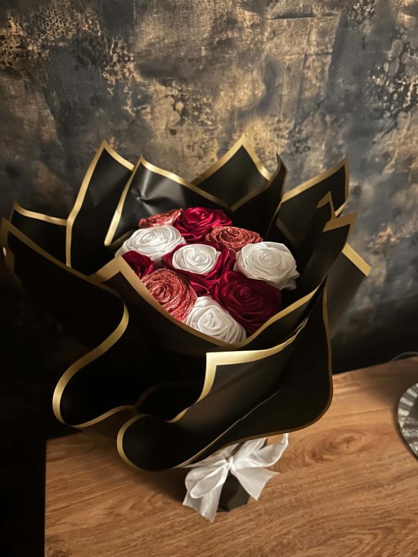 Artificial Flowers Hand Made Bouquet